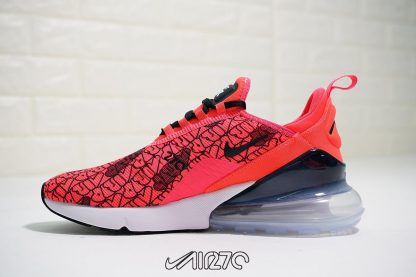 Men's NIKEiD Air Max 270 Air Graphics Pink Black