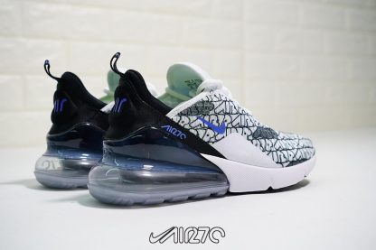 NIKEiD Air Max 270 Blac White with AIR Graphics