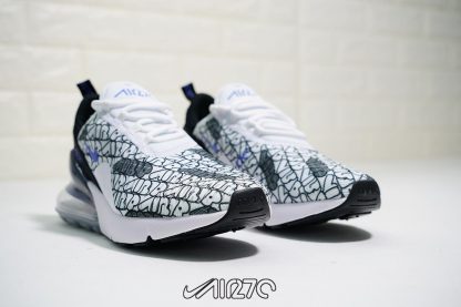 NIKEiD Air Max 270 Blac White with AIR Graphics