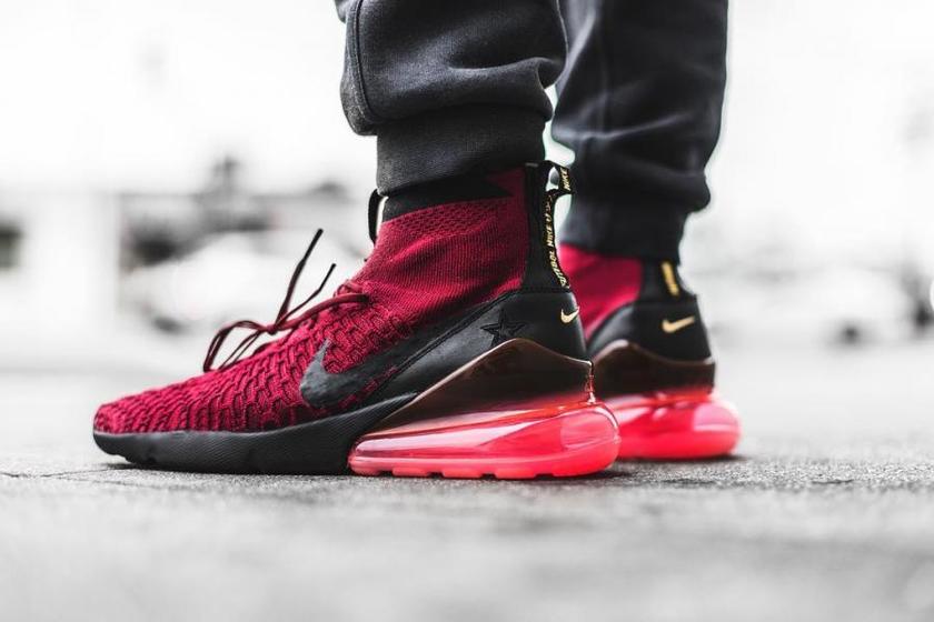 Nike Air Max 270 X Air Footscape Magista Burgundy Fusion