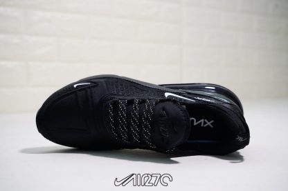 Nike Air Max 270 II Triple Black Purple upper