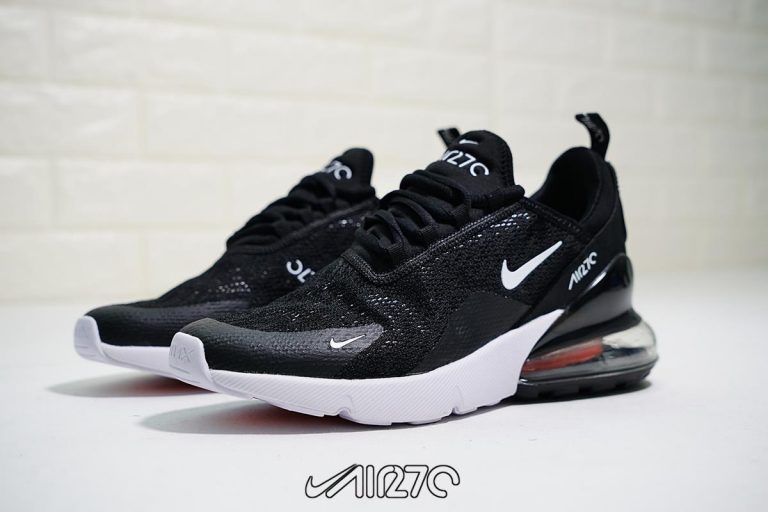 Nike Air Max 270 Lifestyle Men's Shoes Black White