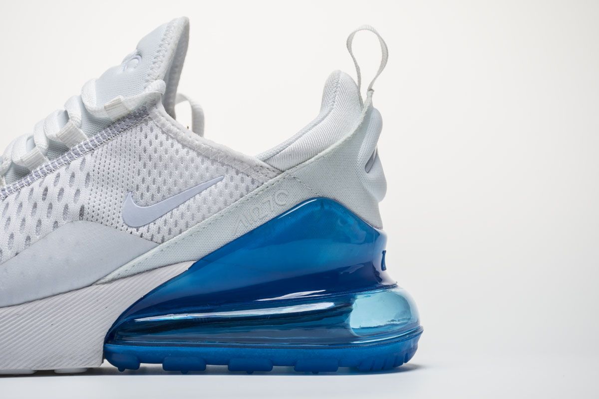 Stylish Nike Air Max 270 White Photo Blue For Women