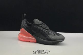 Kids Nike Air Max 270 Black Hot Punch