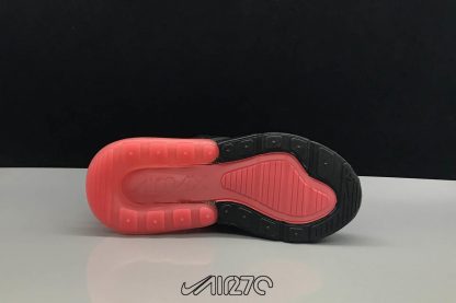 Kids Nike Air Max 270 Black Hot Punch Sole