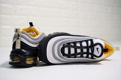 Nike Air Max 97 Black White-Amarillo tongue look