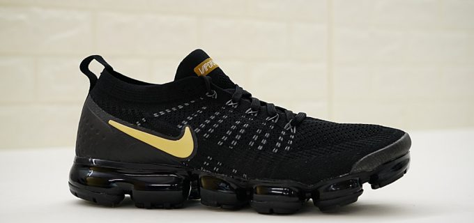 Nike Air VaporMax Flyknit 2.0 Black Gold