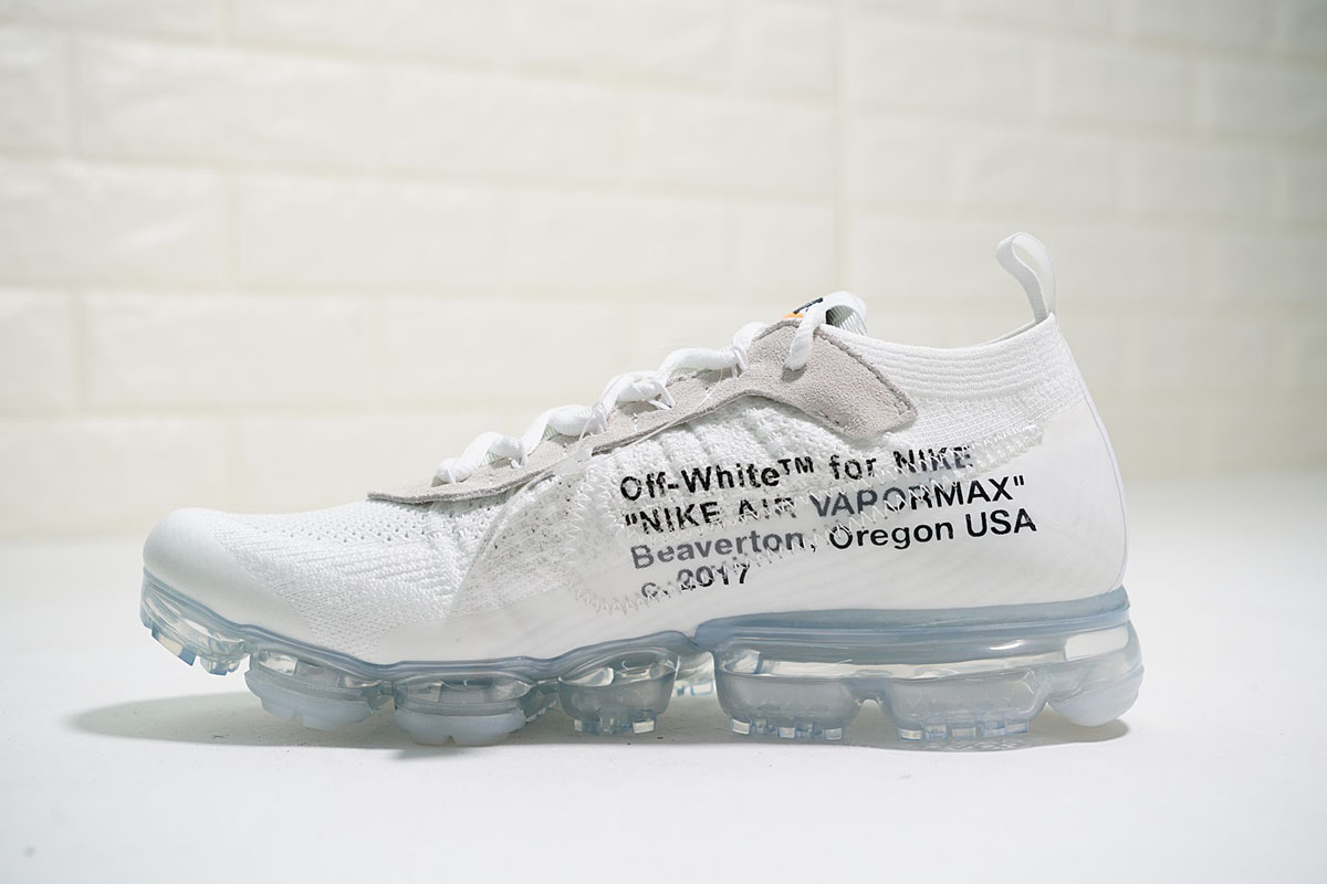 Virgil Abloh Off-White x Nike Air VaporMax 'White' Color AA3831-100 2018