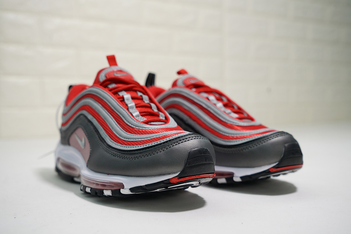 air max 97 dark grey gym red