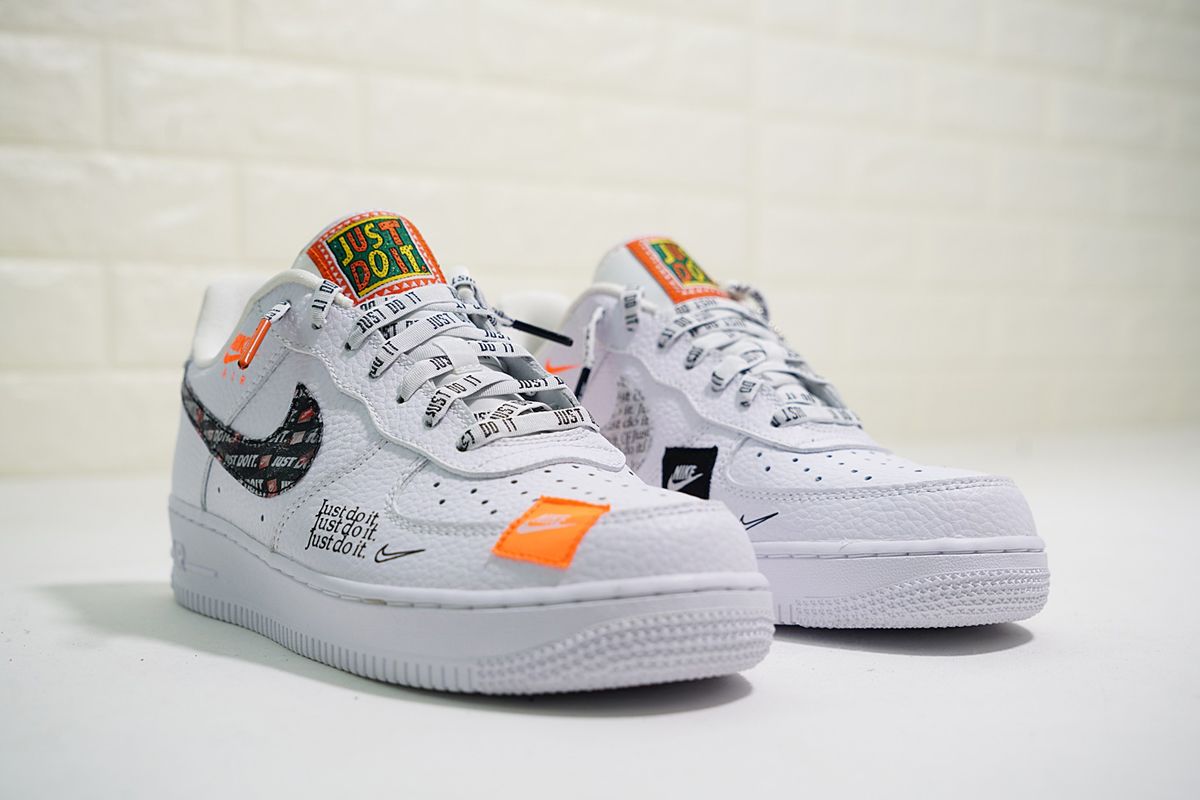 nike air force 1 07 premium just do it white