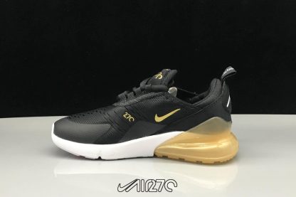 Kids Nike Air Max 270 Black Light Yellow For sale
