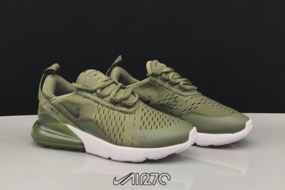 Kids Size Nike Air Max 270 Olive Shoes