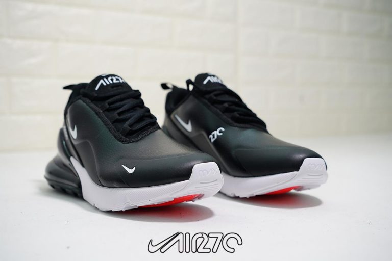nike air max 270 premium leather black