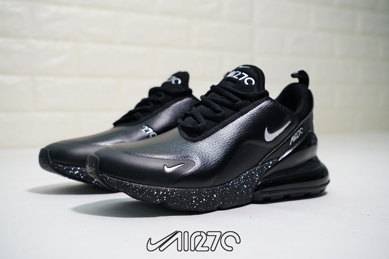 nike air max black and white spots