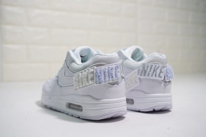 Mens n Womens Air Max 1-100 Triple White swoosh