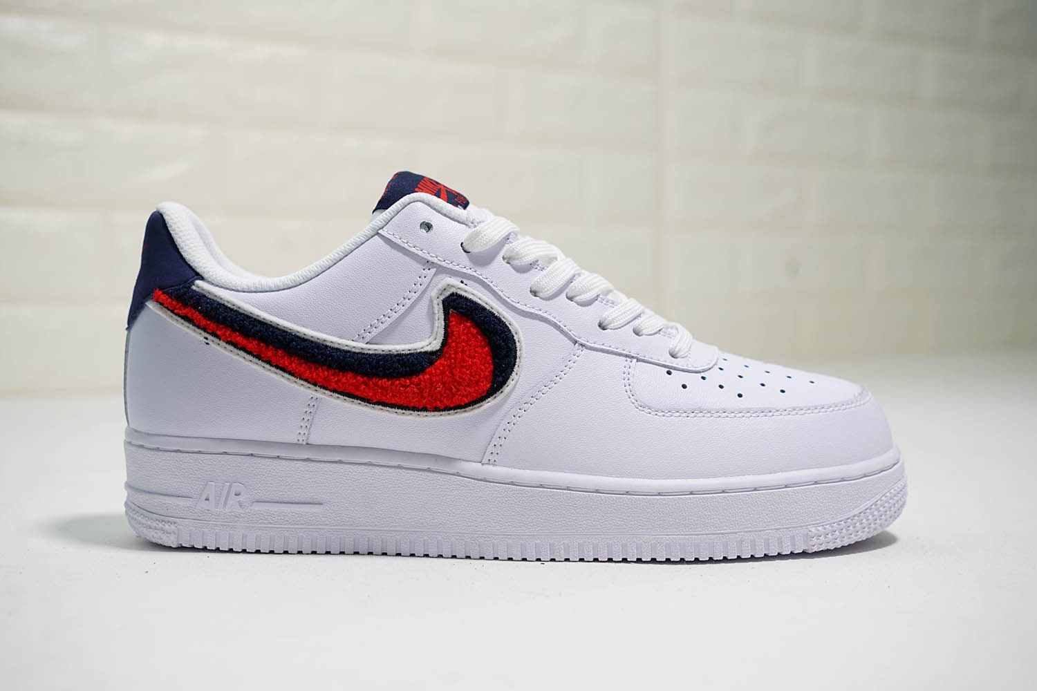 nike air force 1 low 3d chenille swoosh