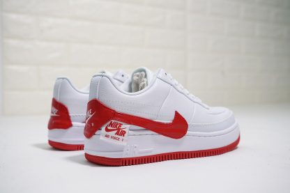 Nike Air Force 1 Low Jester White University Red shoes