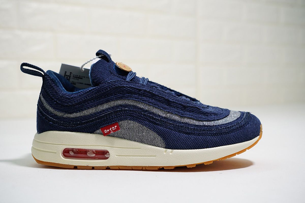 nike air max 1 denim blue