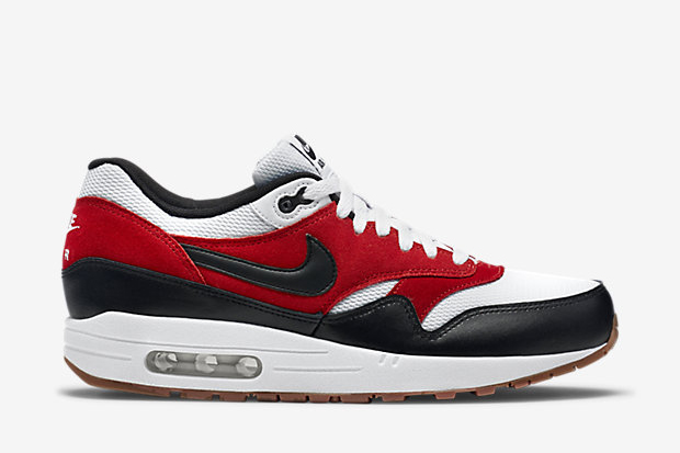 nike air max 1 essential white black gamma orange