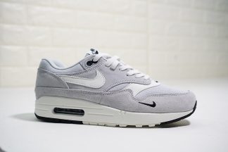 Nike Air Max 1 Mini-Swoosh in Pure Platinum Sail