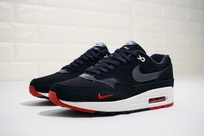 Nike Air Max 1 Premium Bred Mini Swoosh shoes