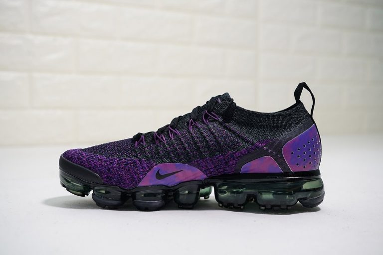 Womens and Mens Nike Vapormax Flyknit 2.0 Purple Camo