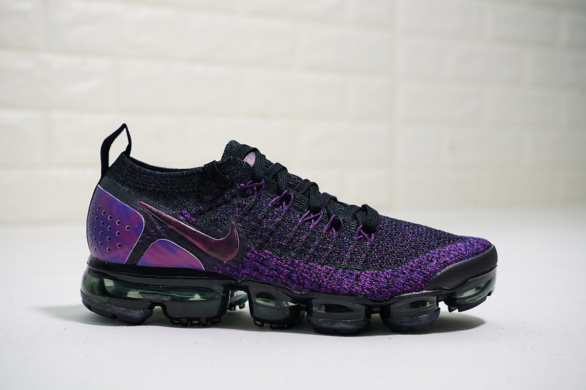 Womens and Mens Nike Vapormax Flyknit 2.0 Purple Camo