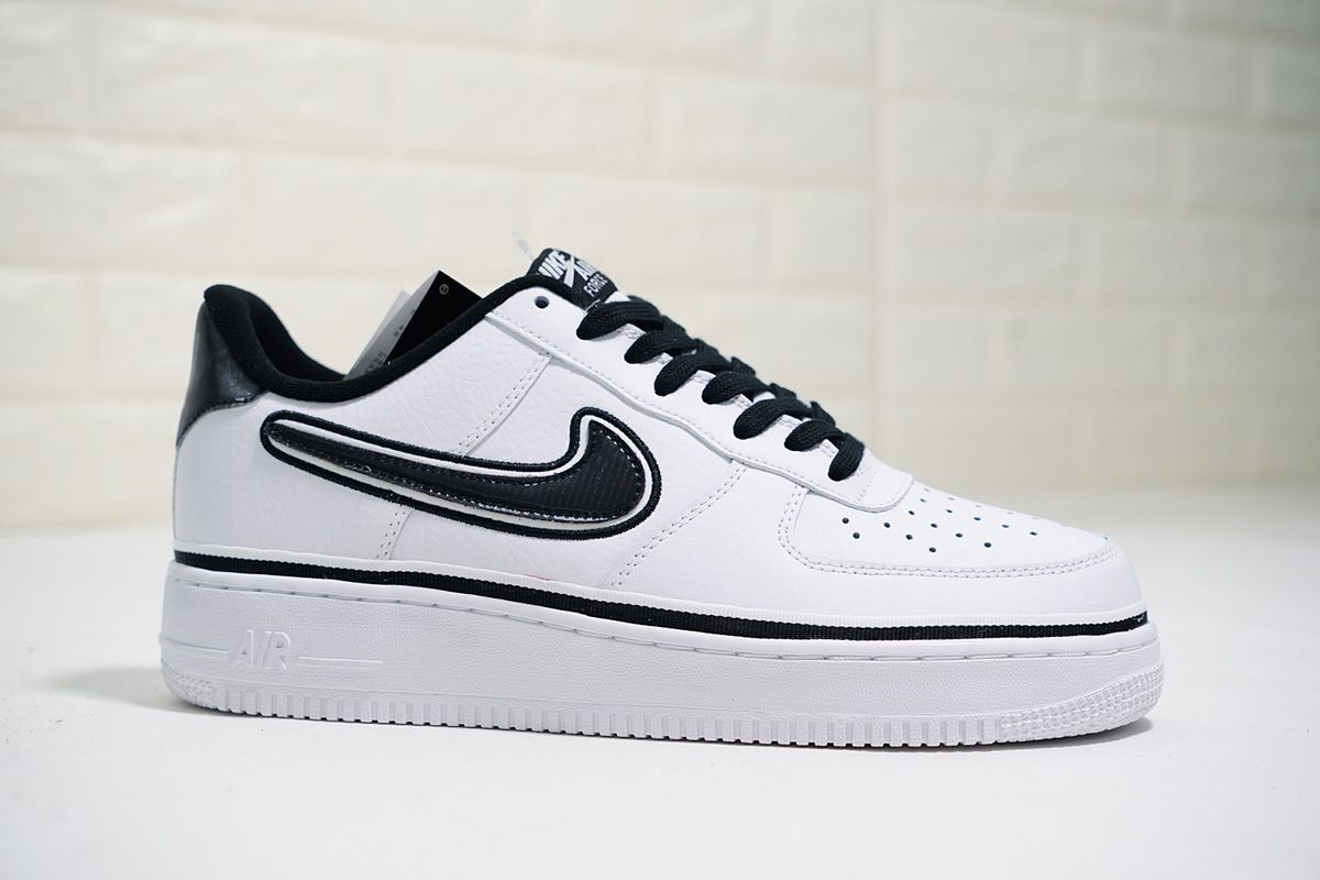 Nike Air Force 1 Low Sport NBA White Black Spurs Sample