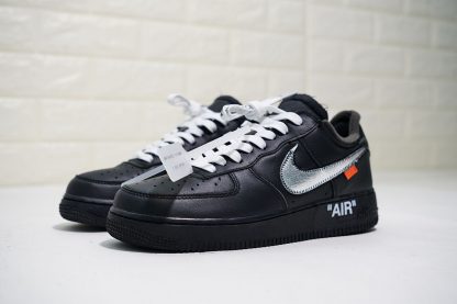 Air Force 1 07 Virgil x MoMA Black shoes