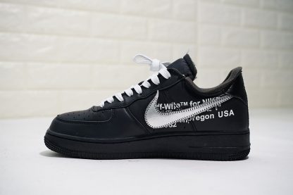 Air Force 1 07 Virgil x MoMA Black swoosh