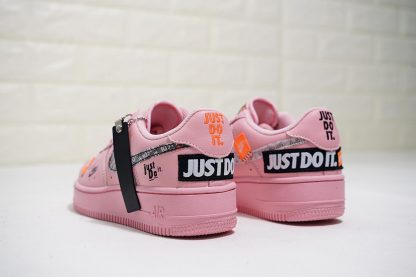 Air Force 1 Low Just Do it JDI Pink heel