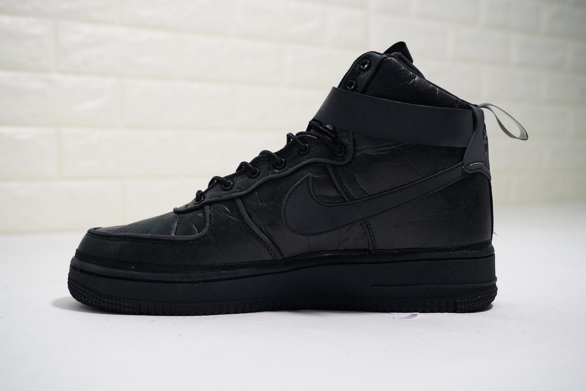 All Black Nike Air Force 1 VIP MAGIC STICK - Mens Shoes