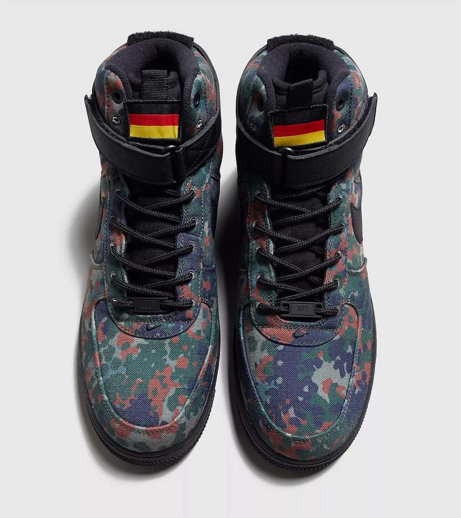 German flag Nike Air Force 1 High AF1