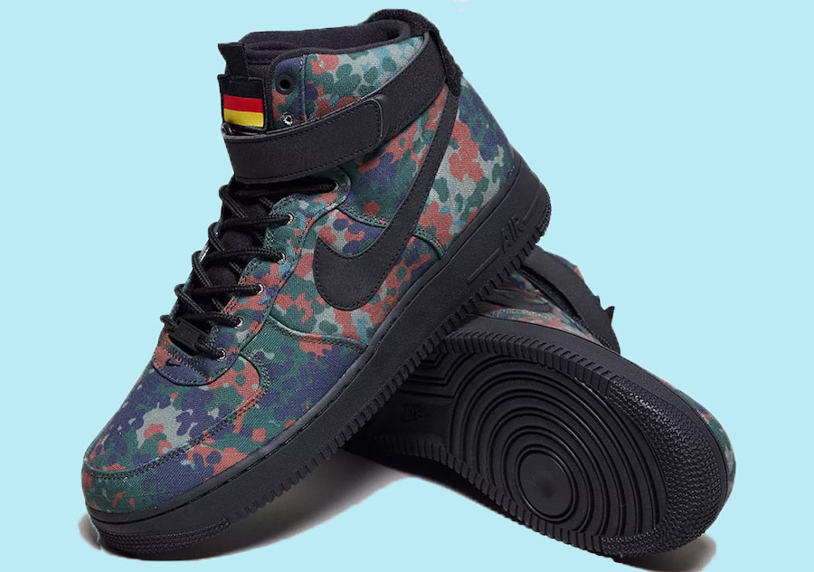 German flag Nike Air Force 1 High