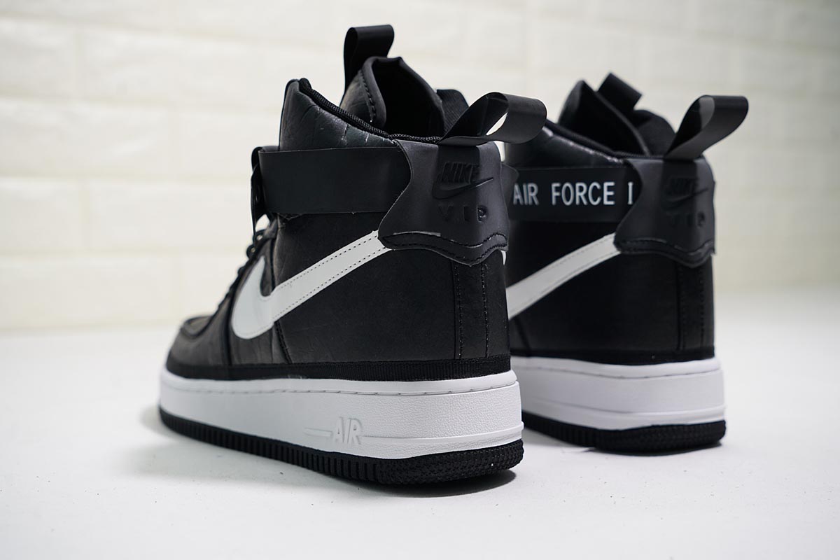 MAGIC STICK X Nike Air Force 1 high VIP Black/White - Mens Shoes