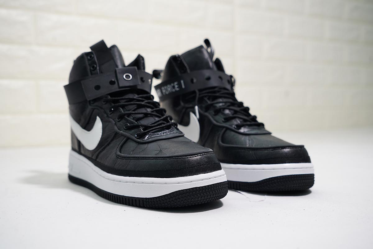 MAGIC STICK X Nike Air Force 1 high VIP Black/White - Mens Shoes