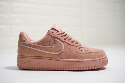 Nike Air Force 1 07 L.V.8 Suede Salmon Pink