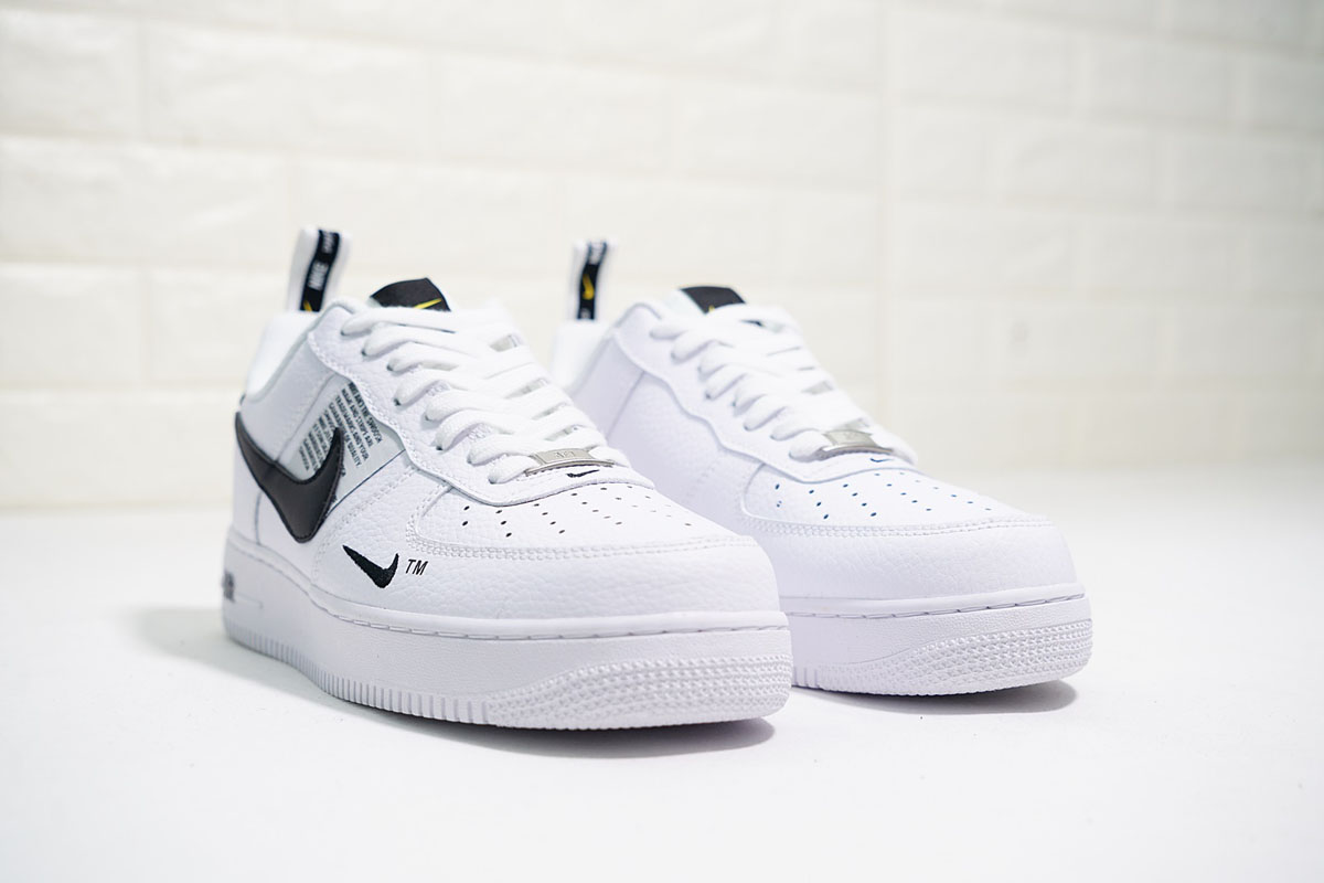 Nike Air Force 1 '07 lv8 Utility White/White-Black-Tour Yellow