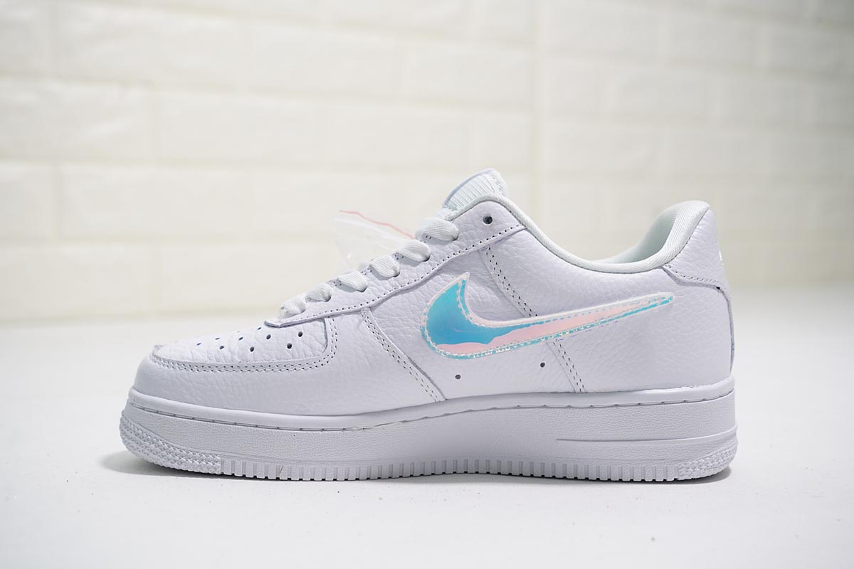 af1 iridescent swoosh