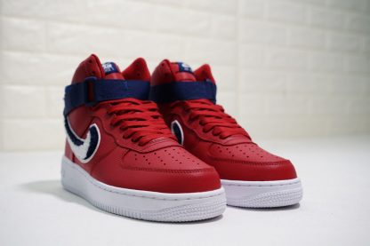 Nike Air Force 1 AF1 High '07 Gym Red upper