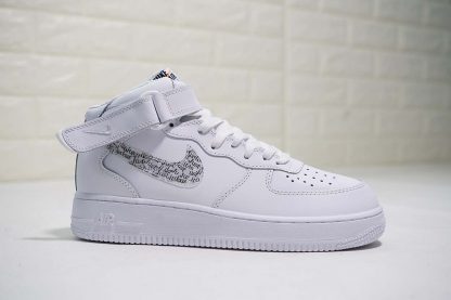 Nike Air Force 1 AF1 Mid Just Do it White