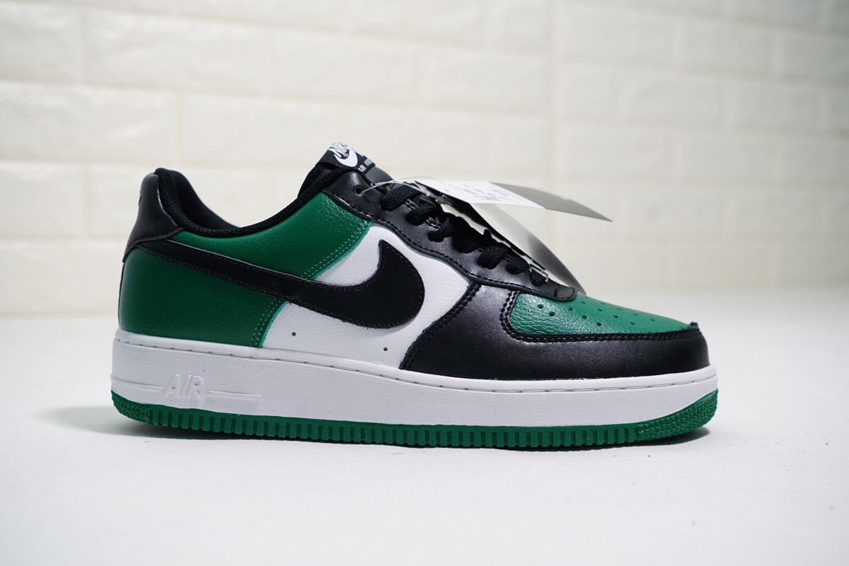 black and green air force 1