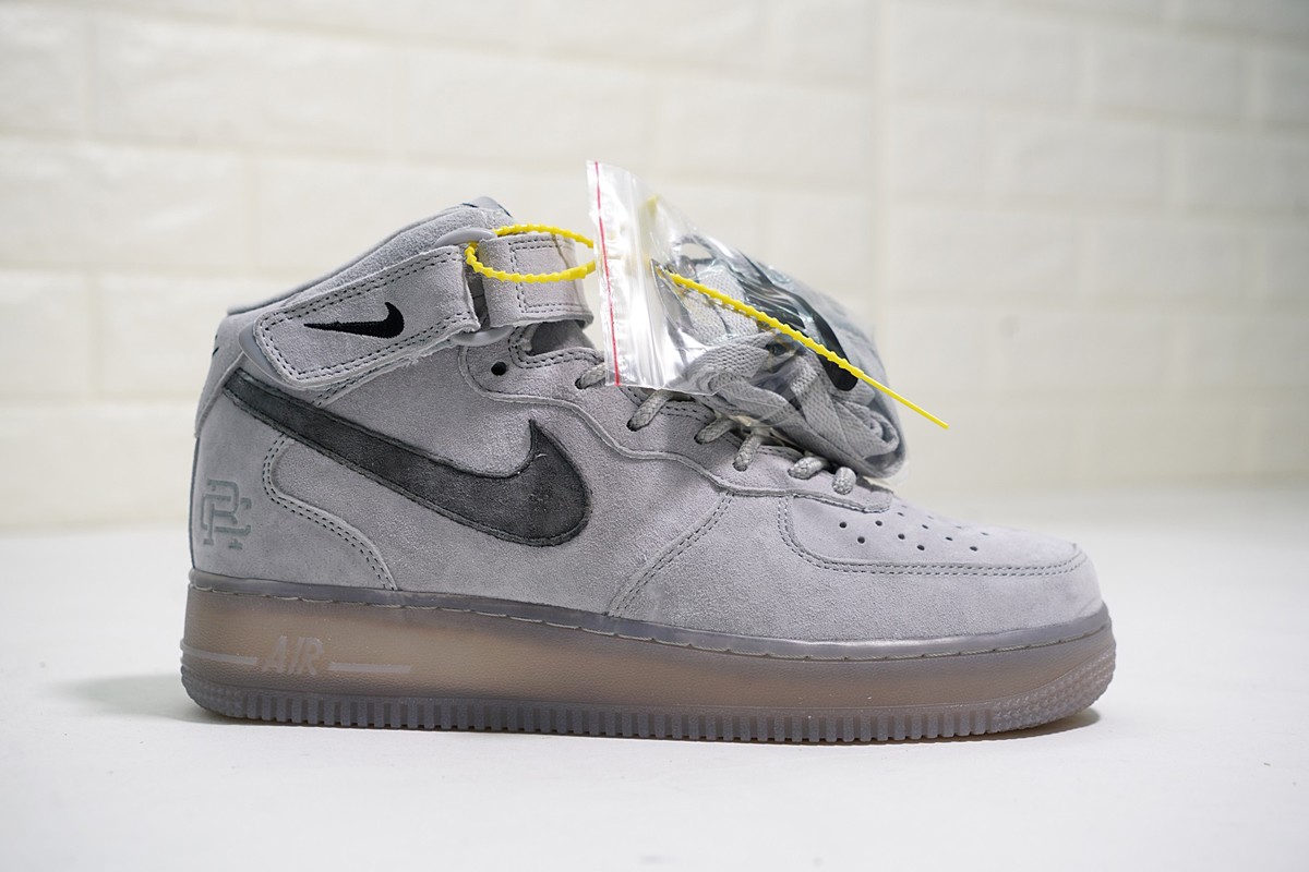 grey mid air force 1