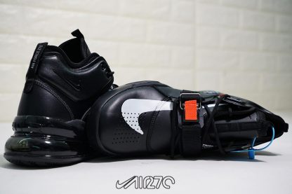 Nike Air Force 270 X Off White Triple Black shoes