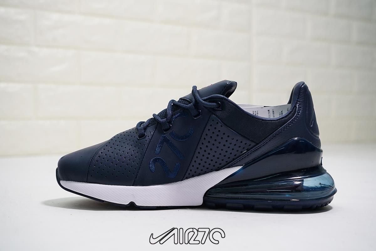 Nike Air Max 270 Premium Diffused Blue Navy Mens Shoes