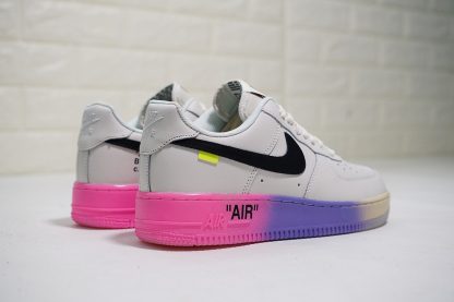 Off white Nike AF-1 low The Queen black swoosh