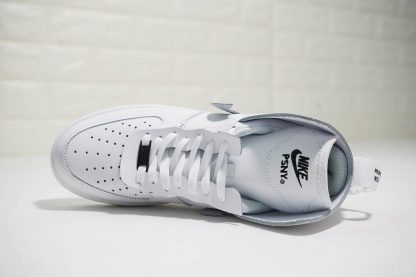 PSNY Nike Air Force 1 High Triple White shoes