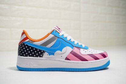 Parra AF1 Low White MutiColor Pink Toe