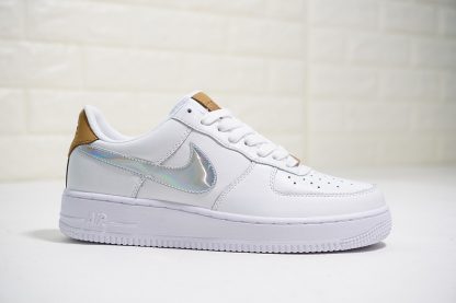 White Nike Air Force 1 AF1 low Nai Ke THE BUND