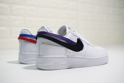 White Nike Air Force 1 Low Swoosh Pack sneaker